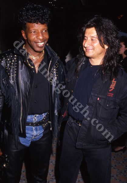Sly Stone, Steve Perry 1990 LA.jpg